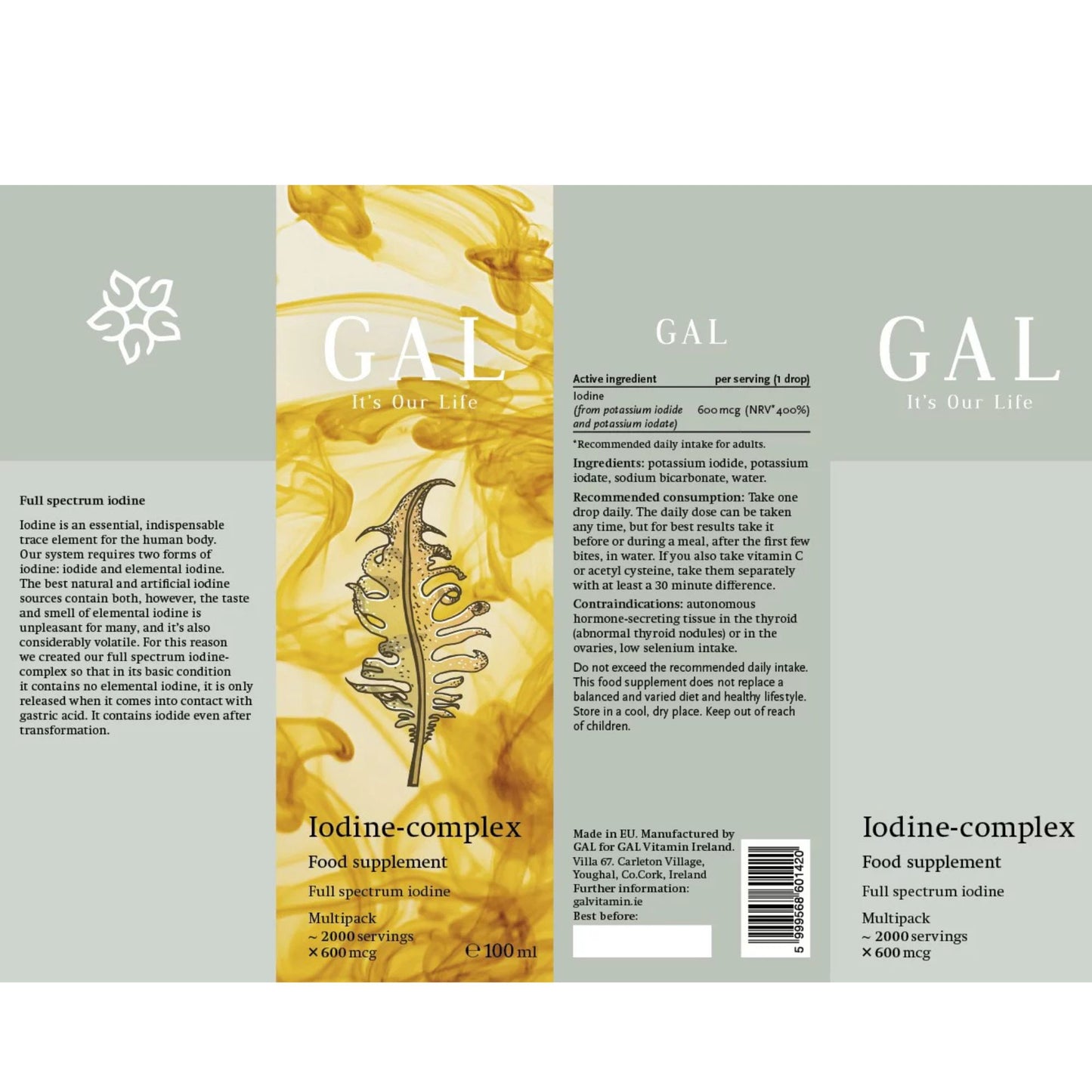 GAL Iodine-Complex drops