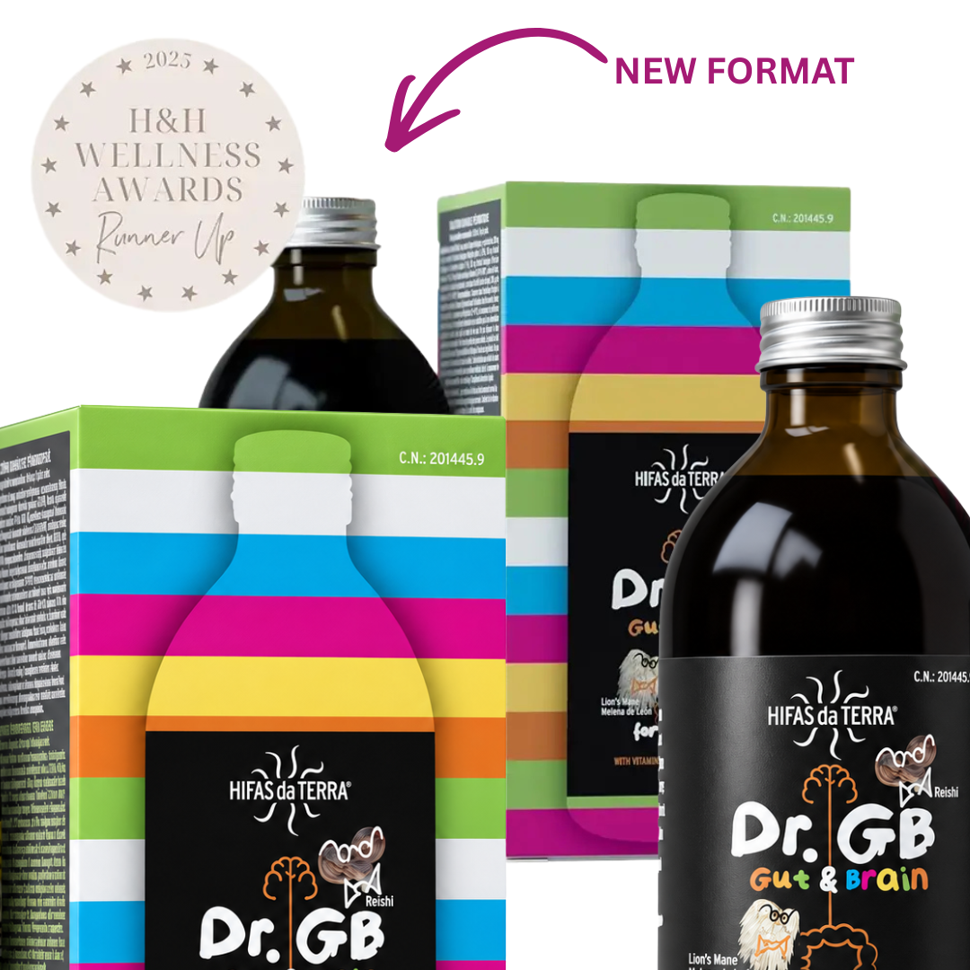 Dr. GB Gut & Brain Syrup for Children 3+ – Reishi & Lion’s Mane