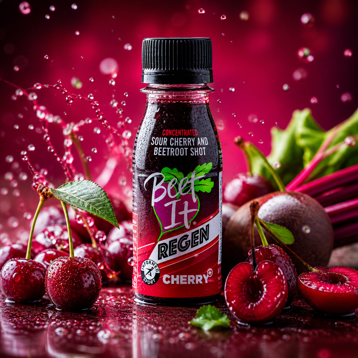 Beet It Regen Cherry+ Shot – 70ml Recovery & Wellness Support