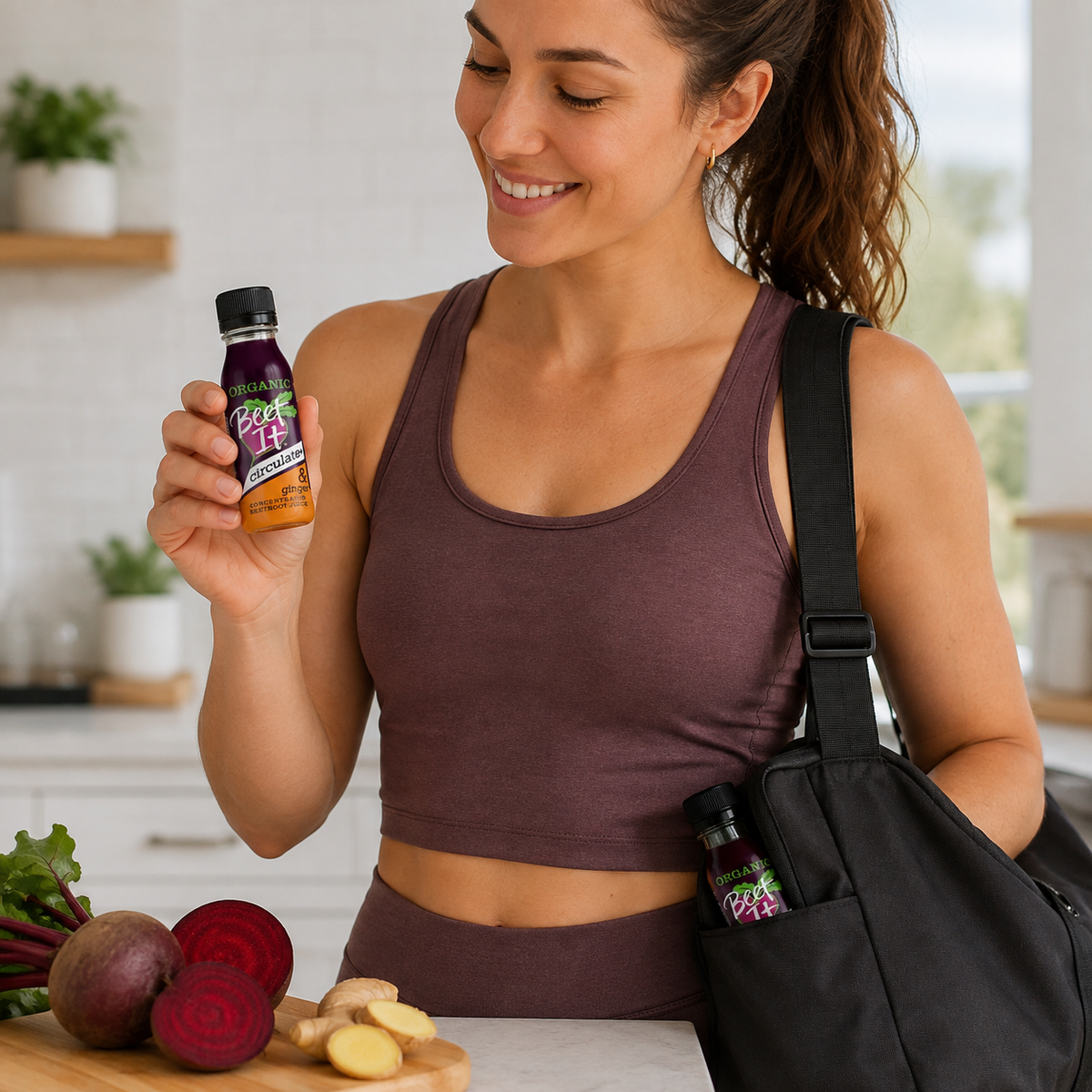Beet It Organic Beetroot & Ginger Shot 70ml – 300mg Dietary Nitrate