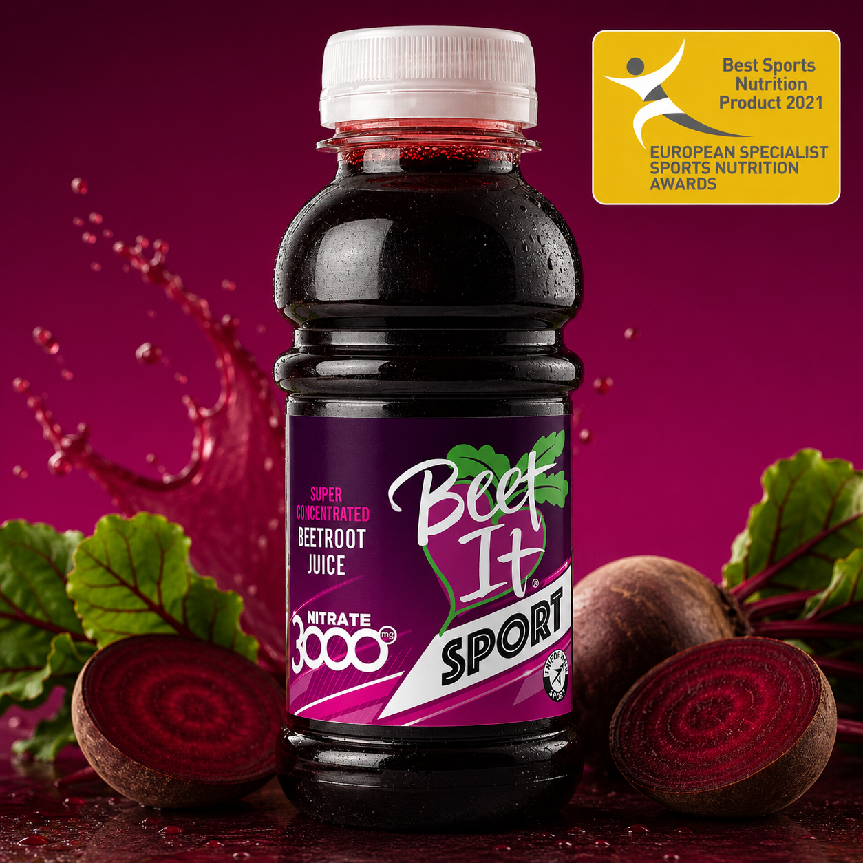 Beet It Sport Nitrate 3000 Concentrate – 250ml (7.5 Servings)