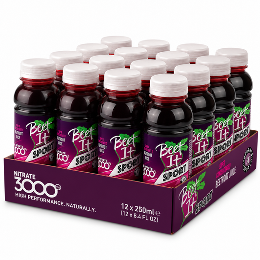Beet It Sport Nitrate 3000 Concentrate – 12 × 250ml Multi-Pack