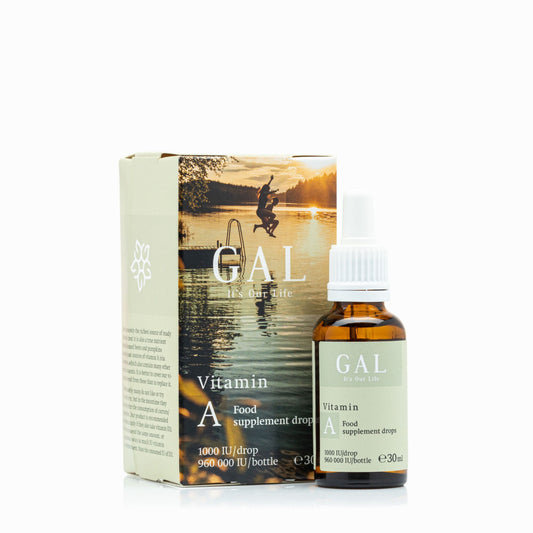 GAL Vitamin A Drops – 1000 IU (960 servings)
