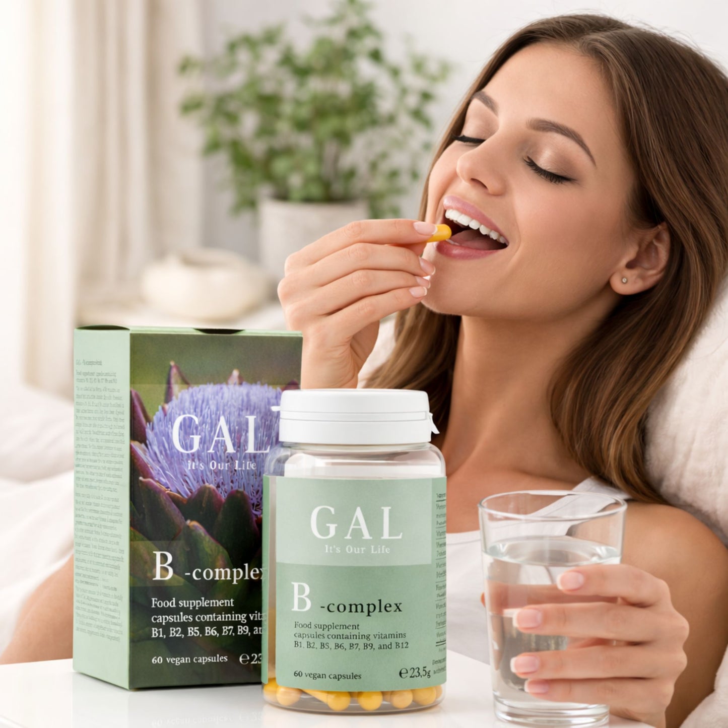 GAL B-Complex – Active B Vitamins (60 Capsules)