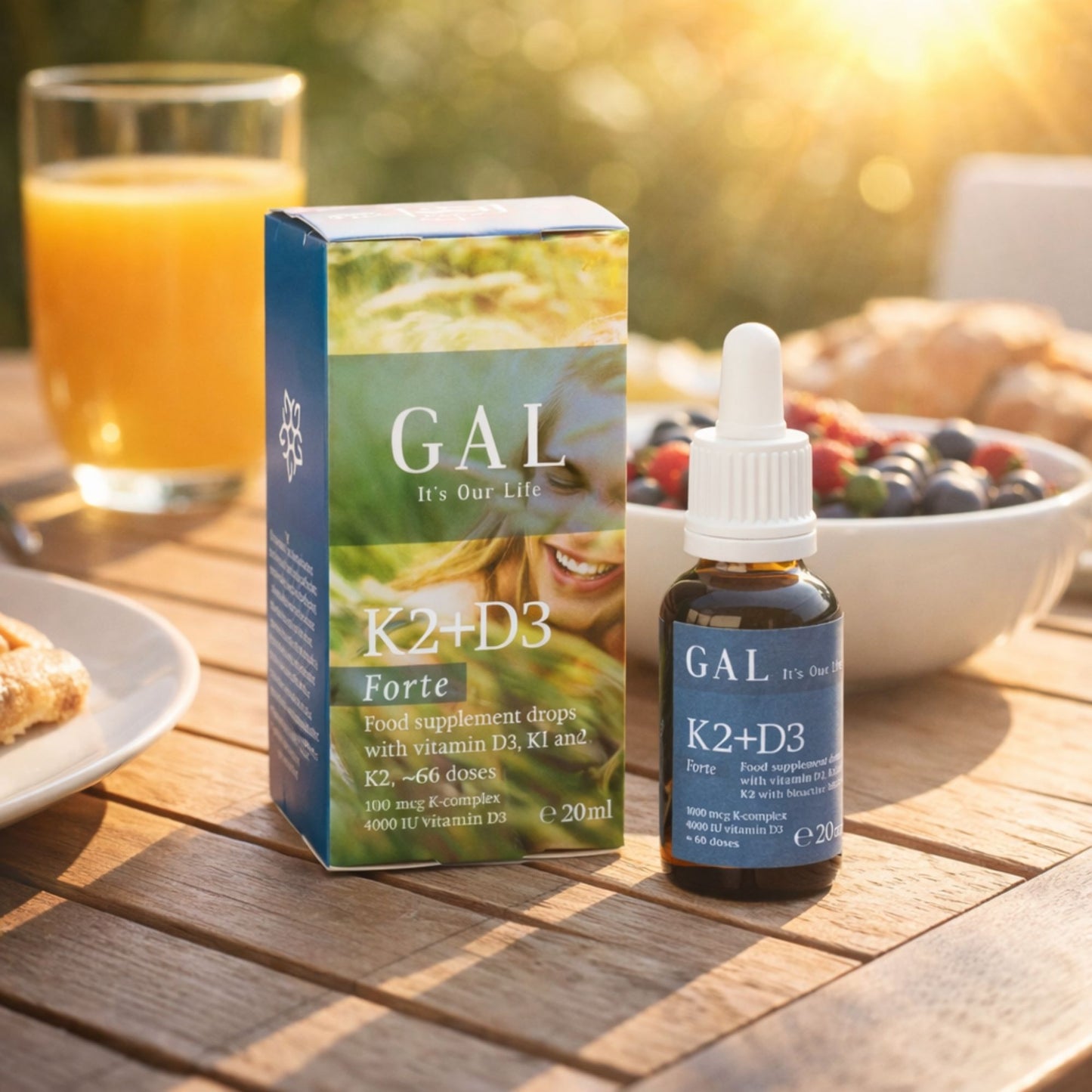GAL K-Complex + D3 Forte Vitamin Drops