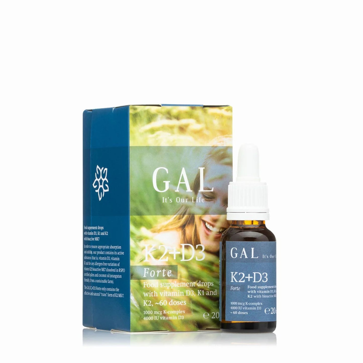 GAL K-Complex + D3 Forte Vitamin Drops