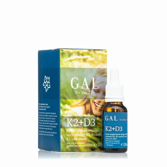 GAL K-Complex + D3 Vitamin Drops (60 doses)