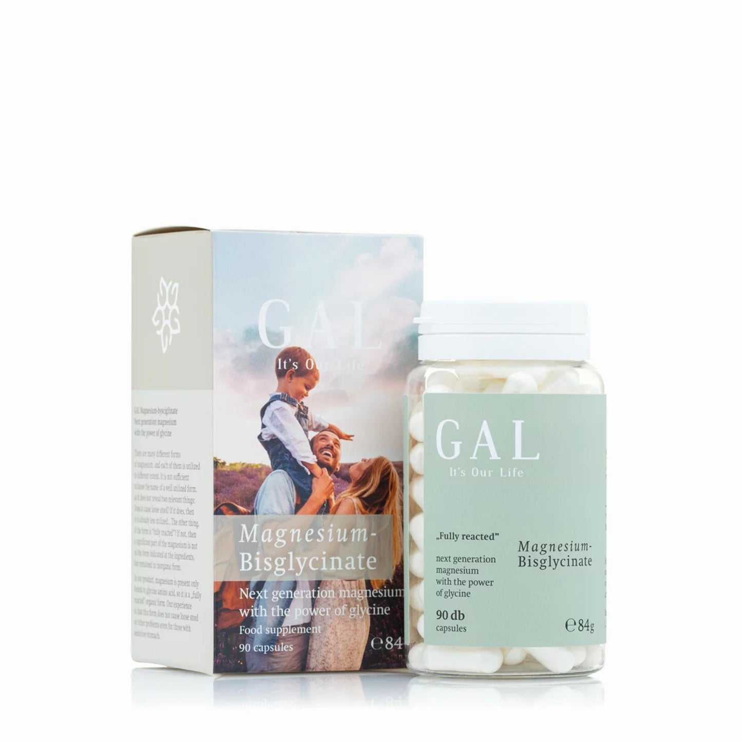 GAL Magnesium Bisglycinate – Fully Reacted Magnesium for Gentle Daily Support