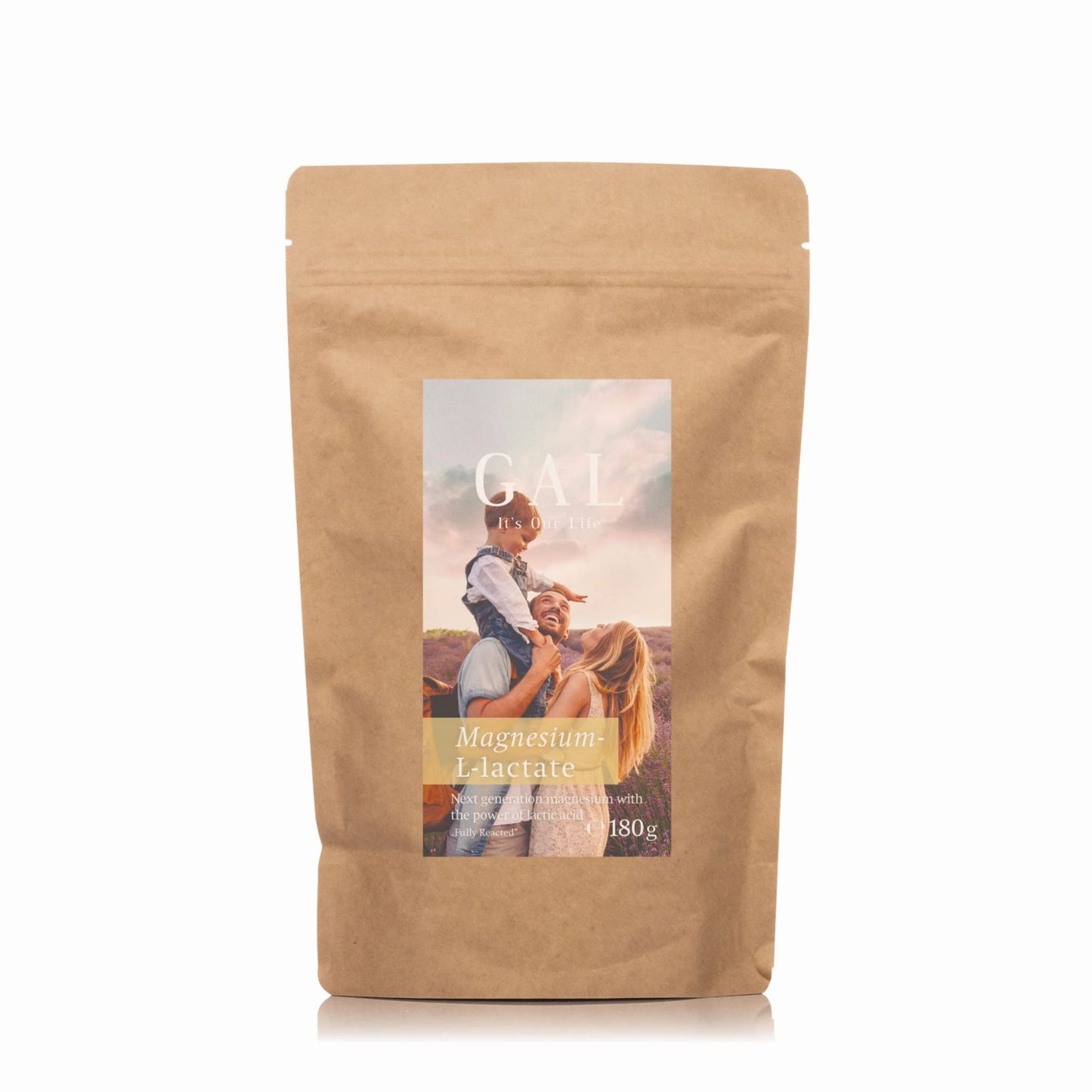 GAL Magnesium L-Lactate Powder 180g (90 doses)