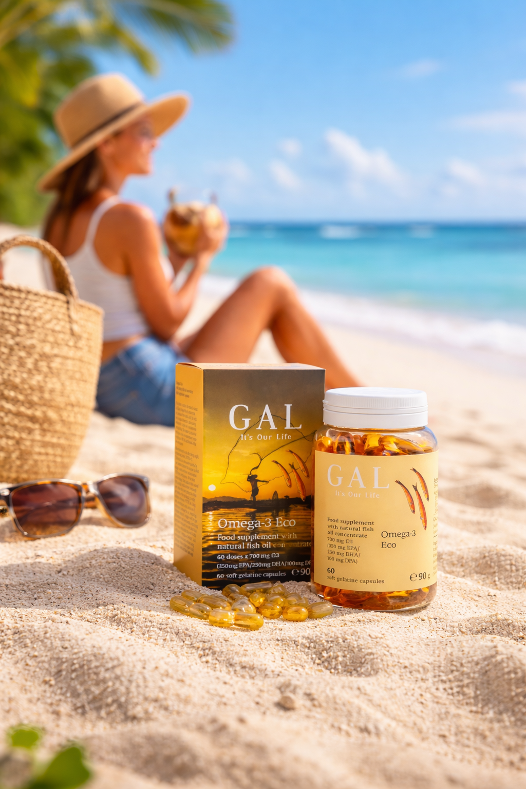 GAL Omega-3 ECO Natural Fish Oil