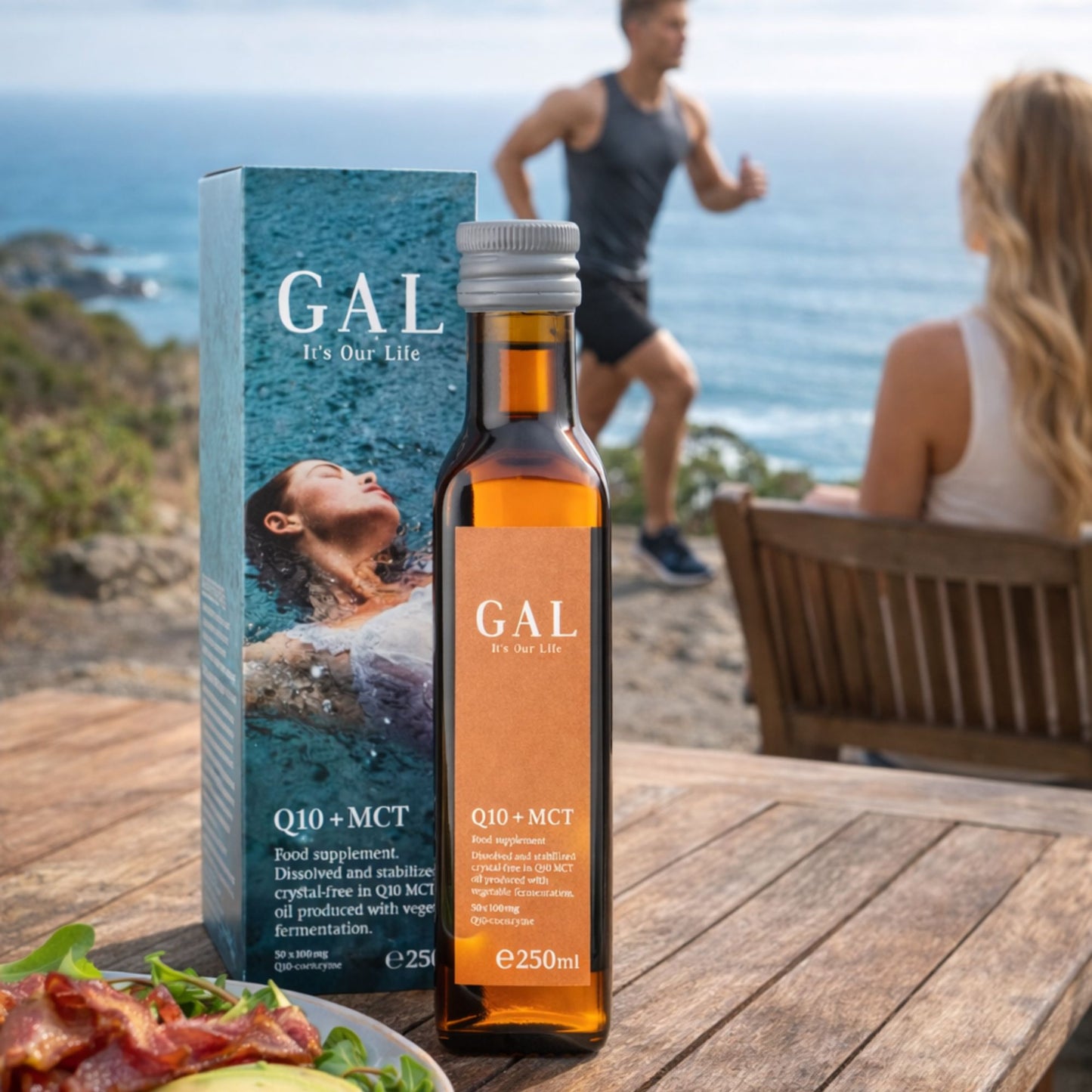 GAL Q10+MCT Oil – Crystal-Free Coenzyme Q10 for Maximum Absorption
