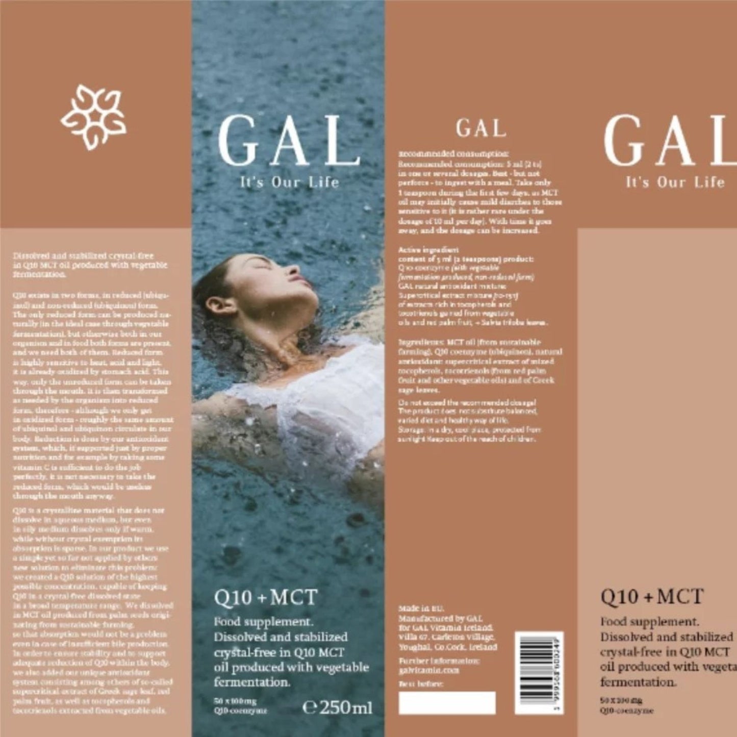 GAL Q10+MCT Oil – Crystal-Free Coenzyme Q10 for Maximum Absorption