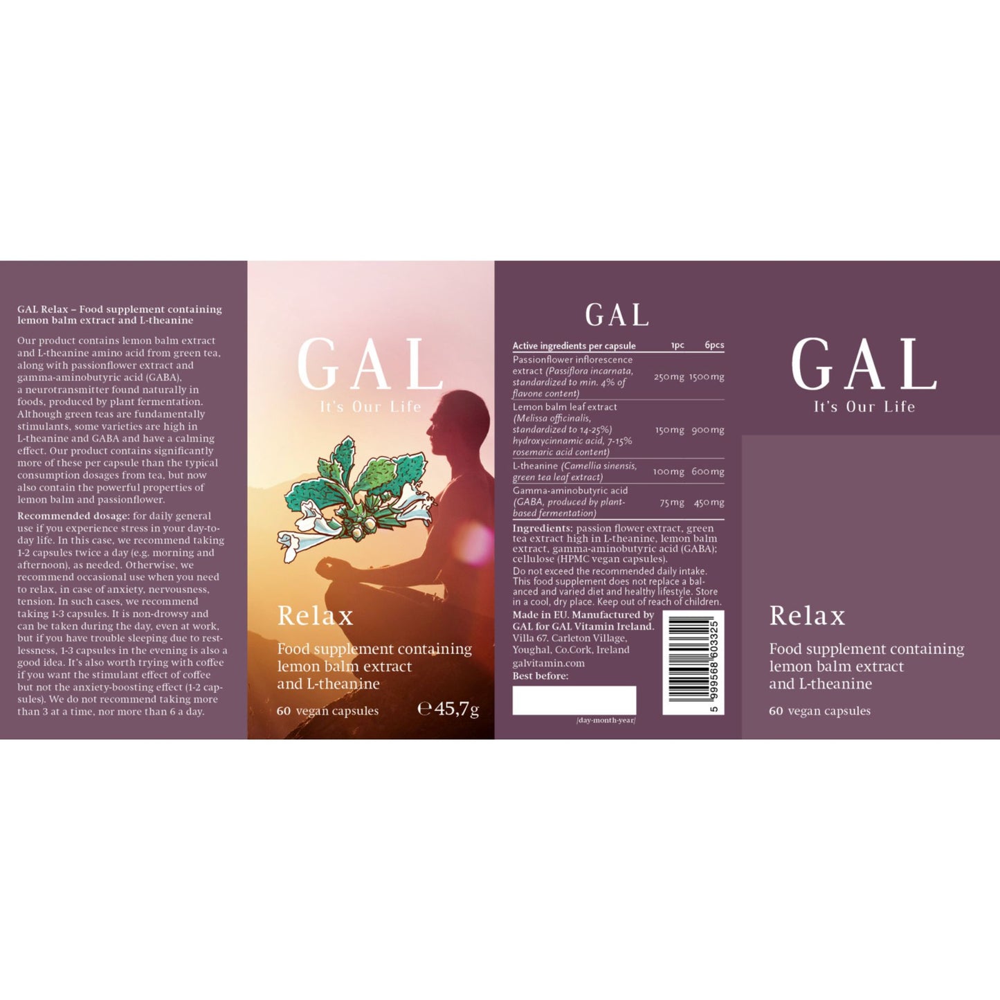 GAL Relax (60 Capsules)