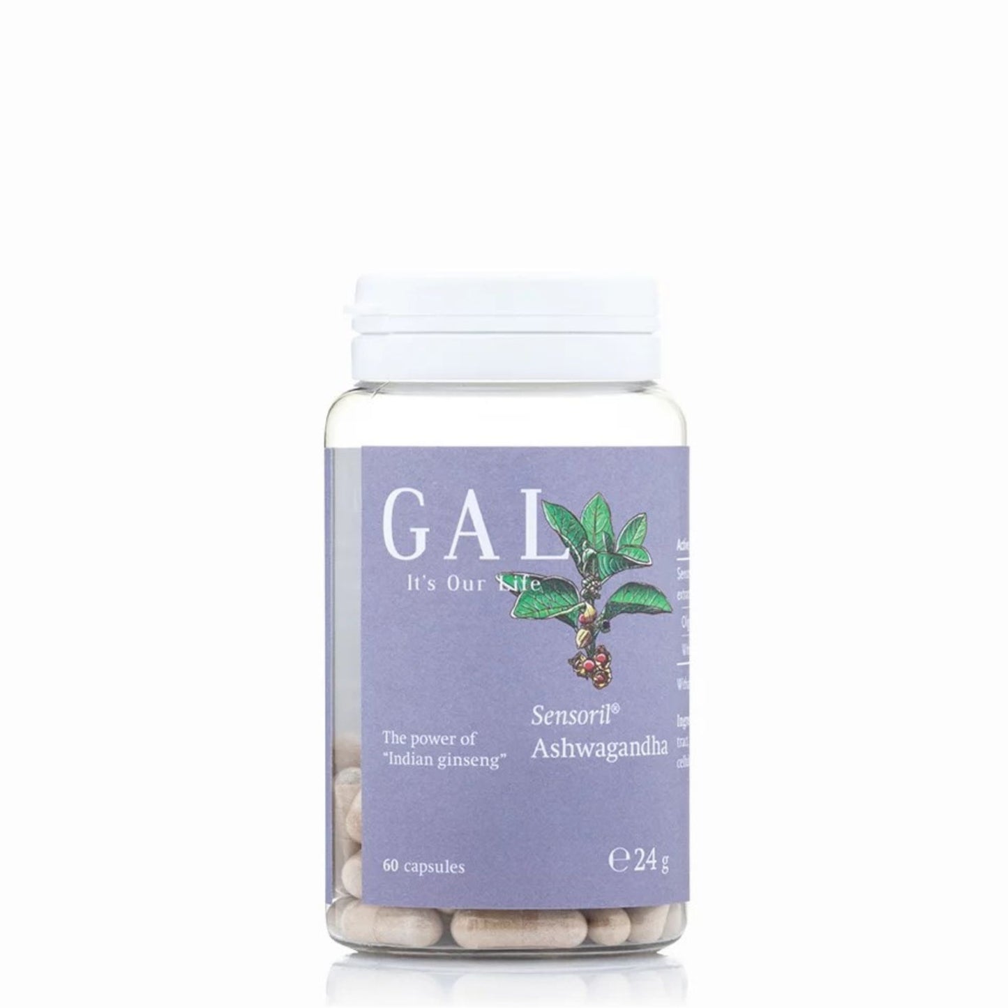 GAL Sensoril® Ashwagandha – Stress & Wellbeing Support (60 Capsules)
