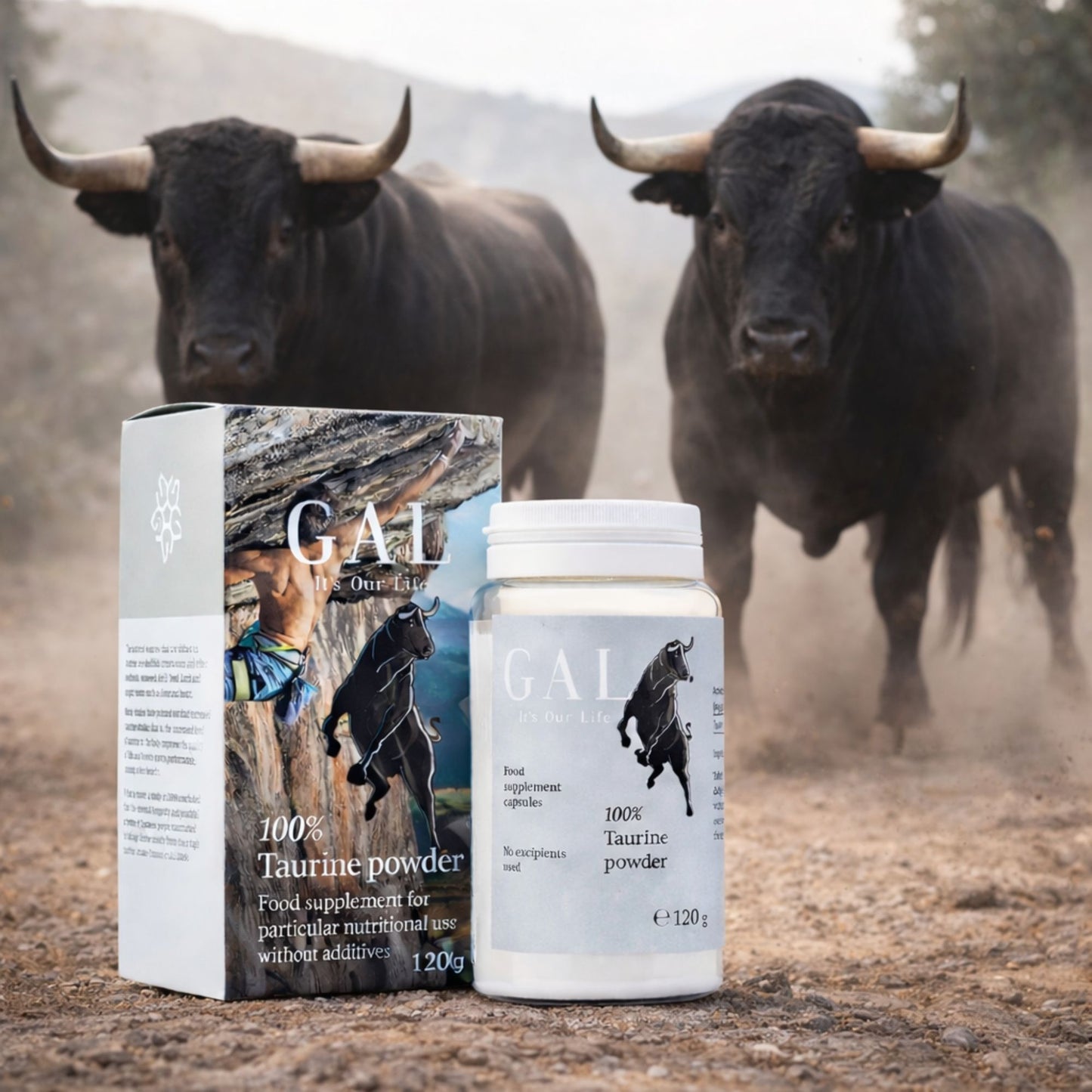 GAL Taurine Powder 120 g (40 Doses) – 100% Pure, No Excipients