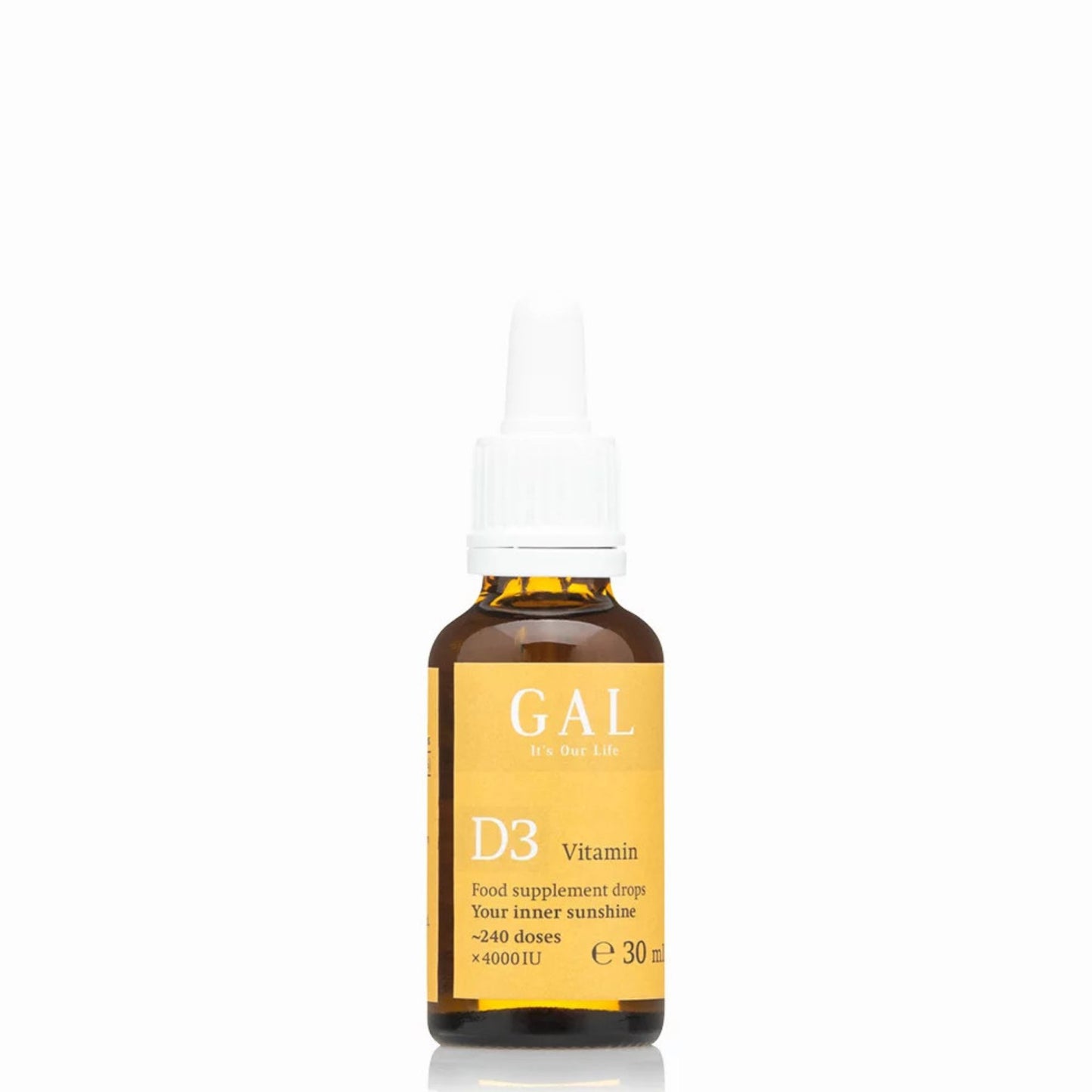 GAL Vitamin D3 Drops 4000 IU (100 µg) – 30 ml (240 Servings)