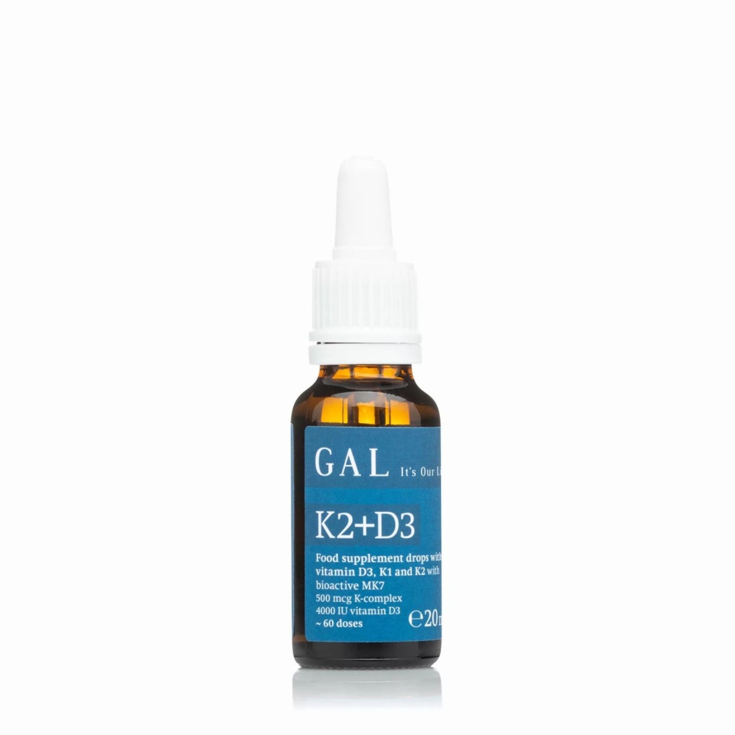 GAL K-Complex + D3 Vitamin Drops (60 doses)