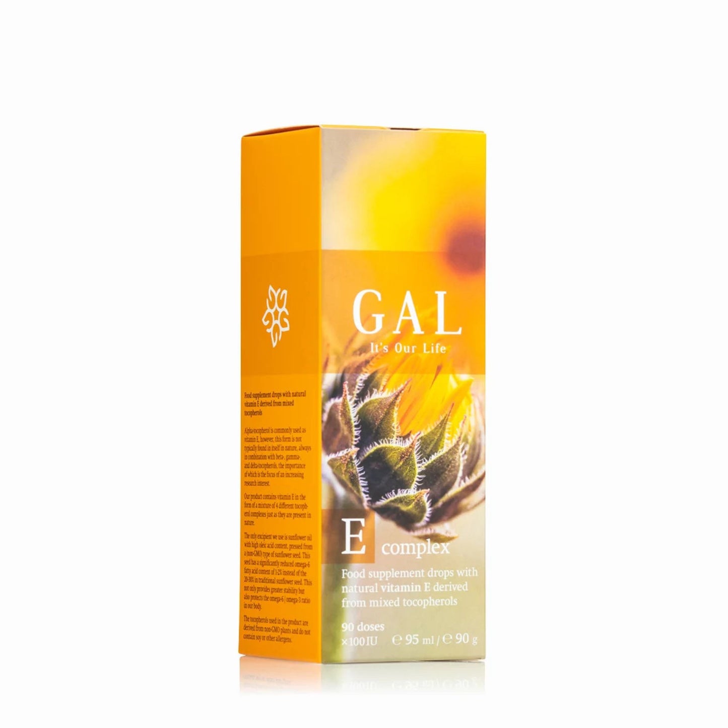 GAL Vitamin E Natural Liquid Drops (100 IU, 90 doses)