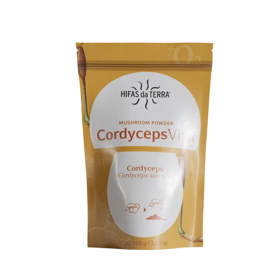 Hifas da Terra Cordyceps Vital 100g – product packaging