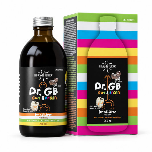 Dr. GB Gut & Brain Syrup for Children 3+ – Reishi & Lion’s Mane