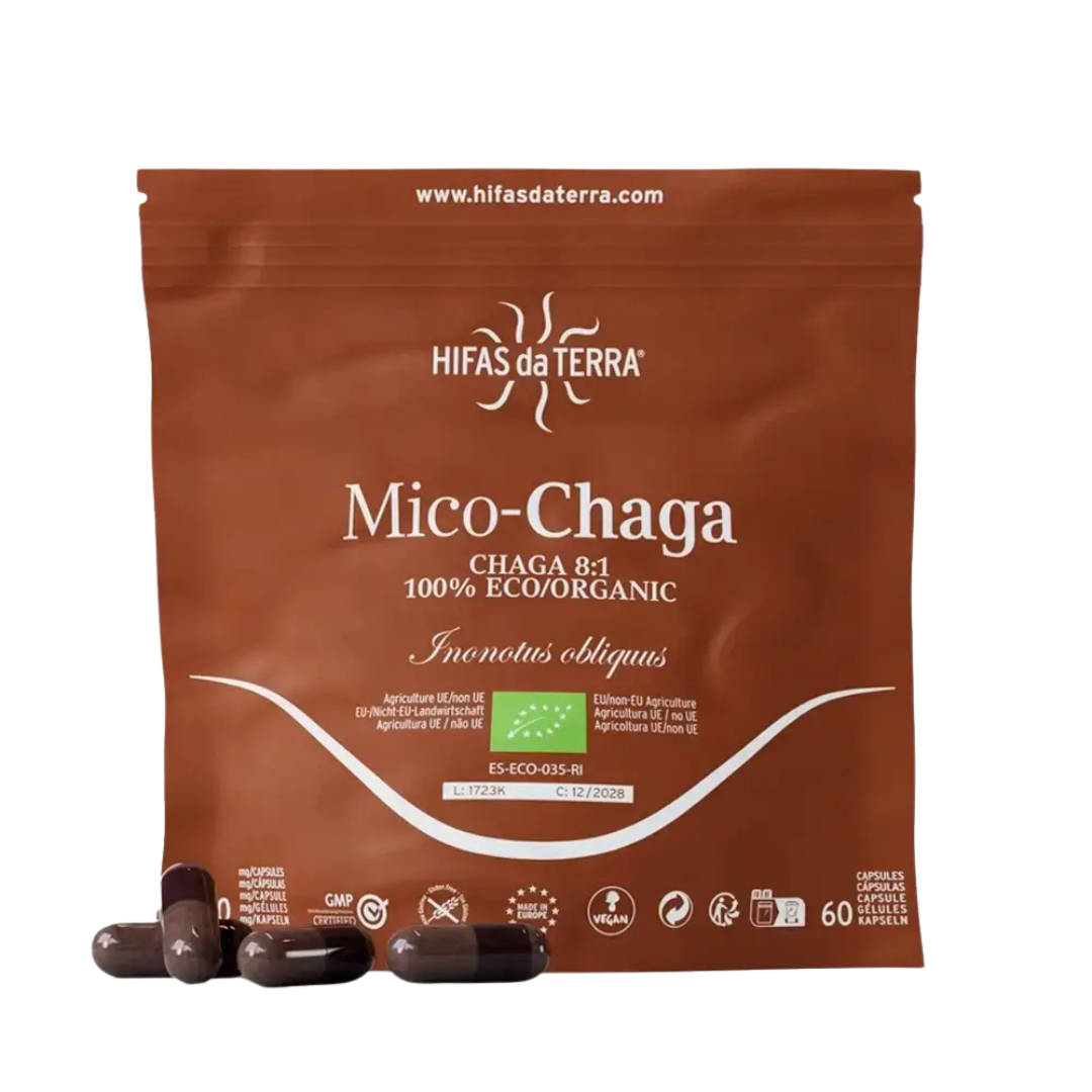 Hifas da Terra Mico-Chaga Organic Chaga Extract + Vitamin C
