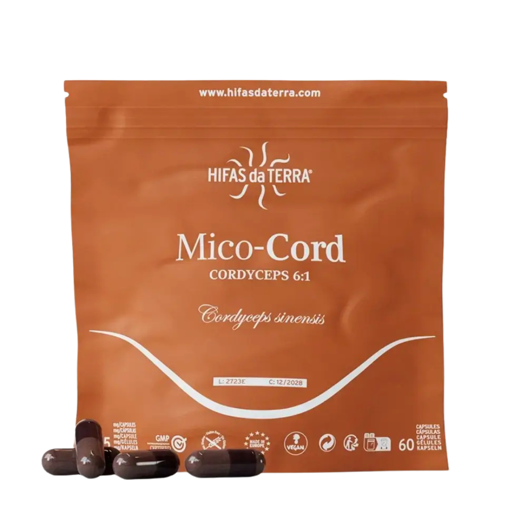 Hifas da Terra Mico-Cord Pure Cordyceps Extract Capsules