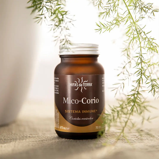 Hifas da Terra Mico-Corio Turkey Tail mushroom extract 70 capsules – original packaging