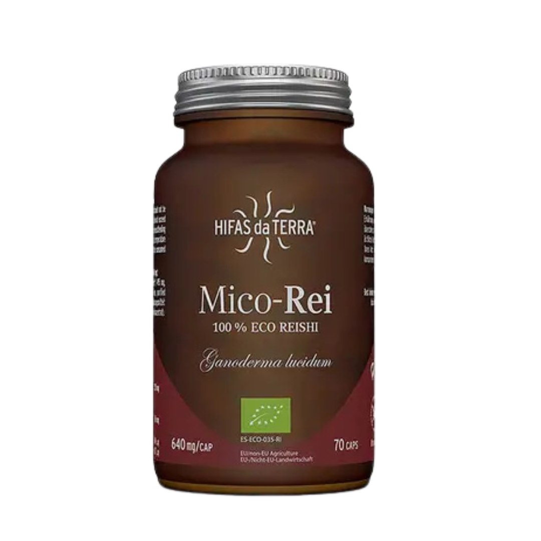Hifas da Terra Mico-Rei Organic Reishi Extract Capsules
