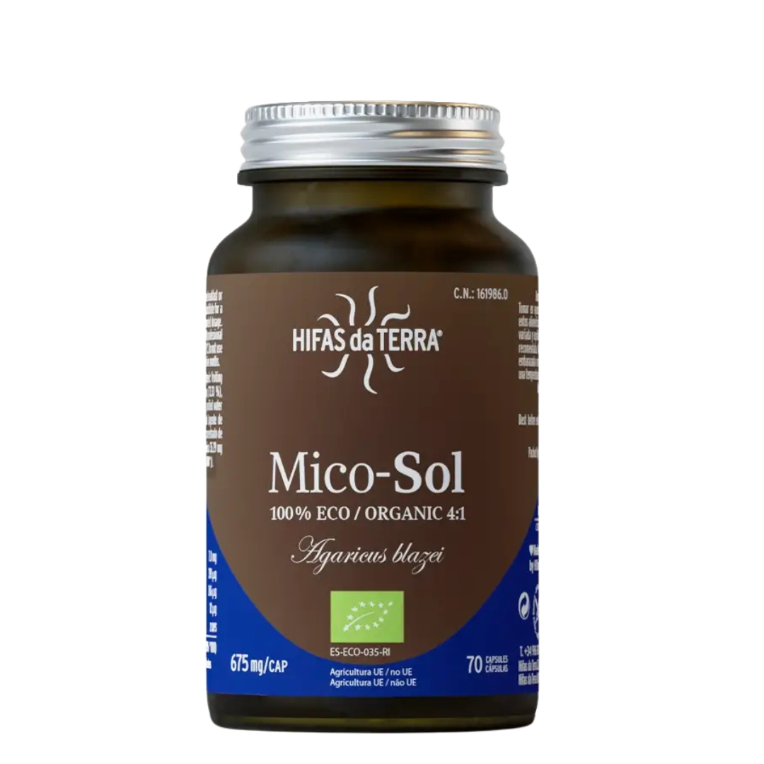 Mico-Sol® – Organic Sun Mushroom Extract + Vitamin C