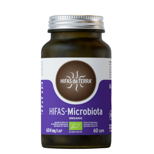 HIFAS-Microbiota Lion’s Mane, Reishi, Shiitake & Oyster Mushroom – 60 Vegan Capsules