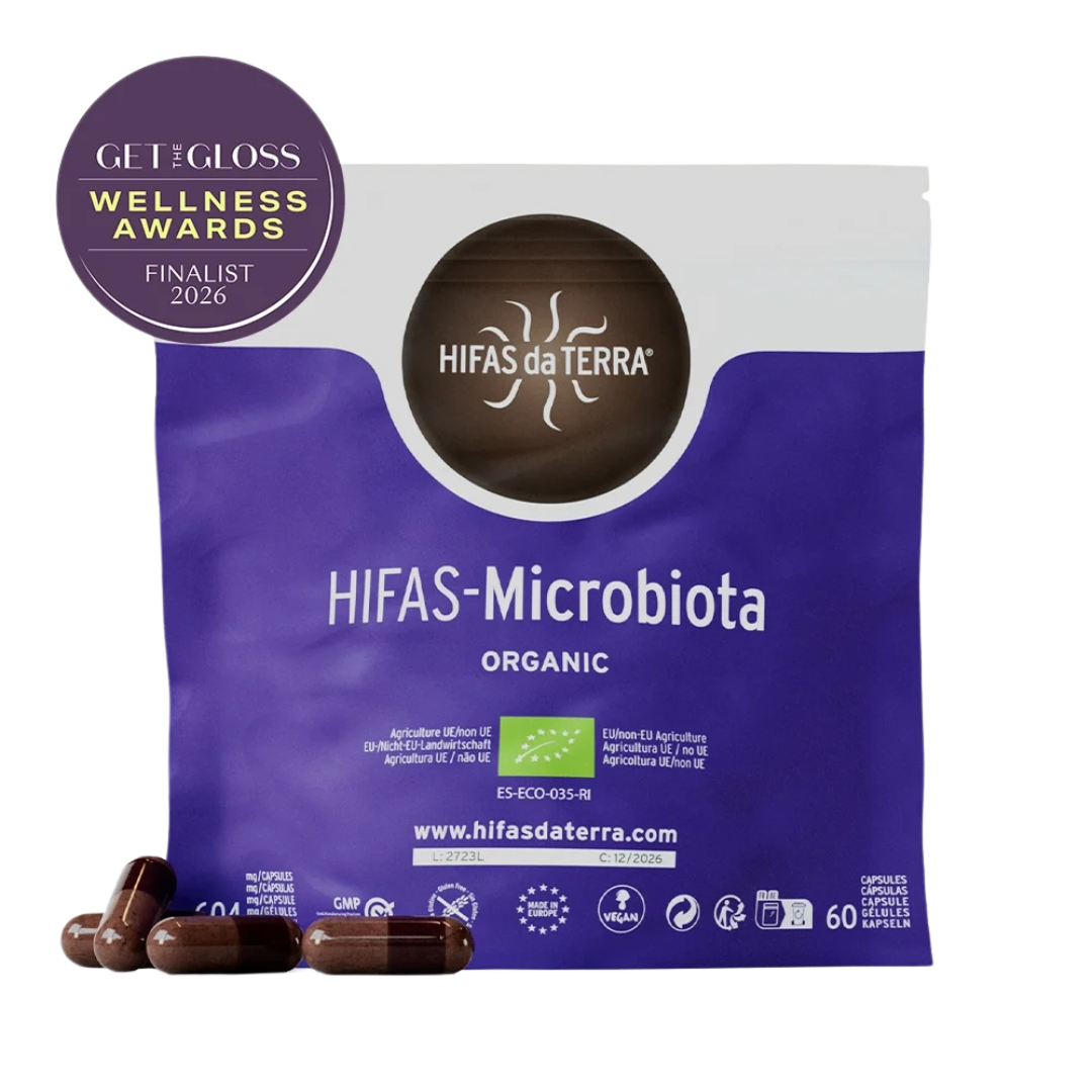 HIFAS-Microbiota Lion’s Mane, Reishi, Shiitake & Oyster Mushroom – 60 Vegan Capsules