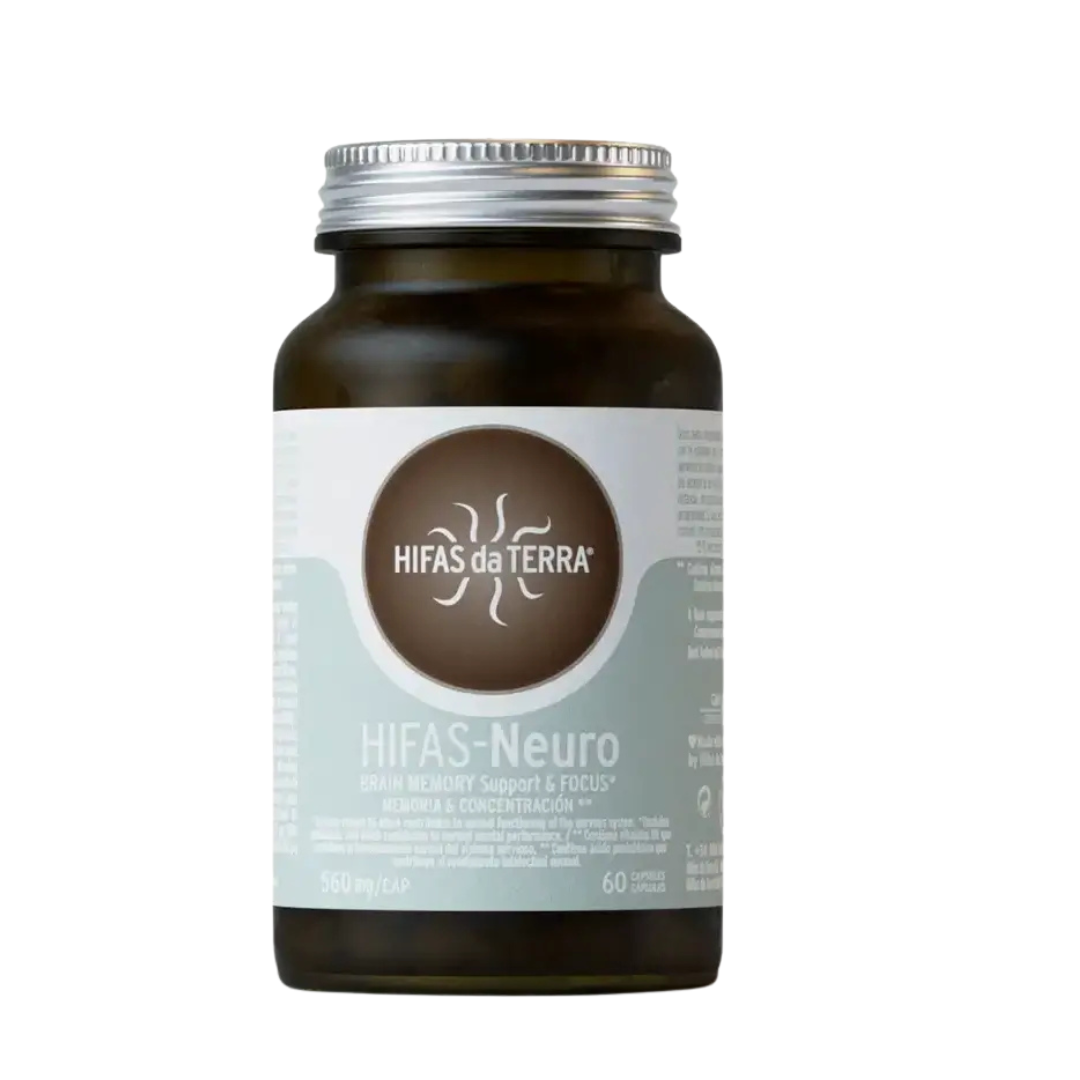 HIFAS-Neuro Lion’s Mane & Chaga – Memory & Concentration – 60 Vegan Capsules