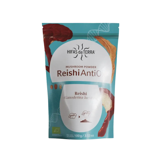 Hifas da Terra Reishi AntiOx 100g – product packaging