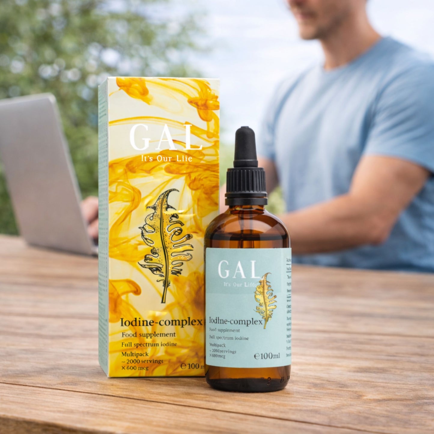 GAL Iodine-Complex drops