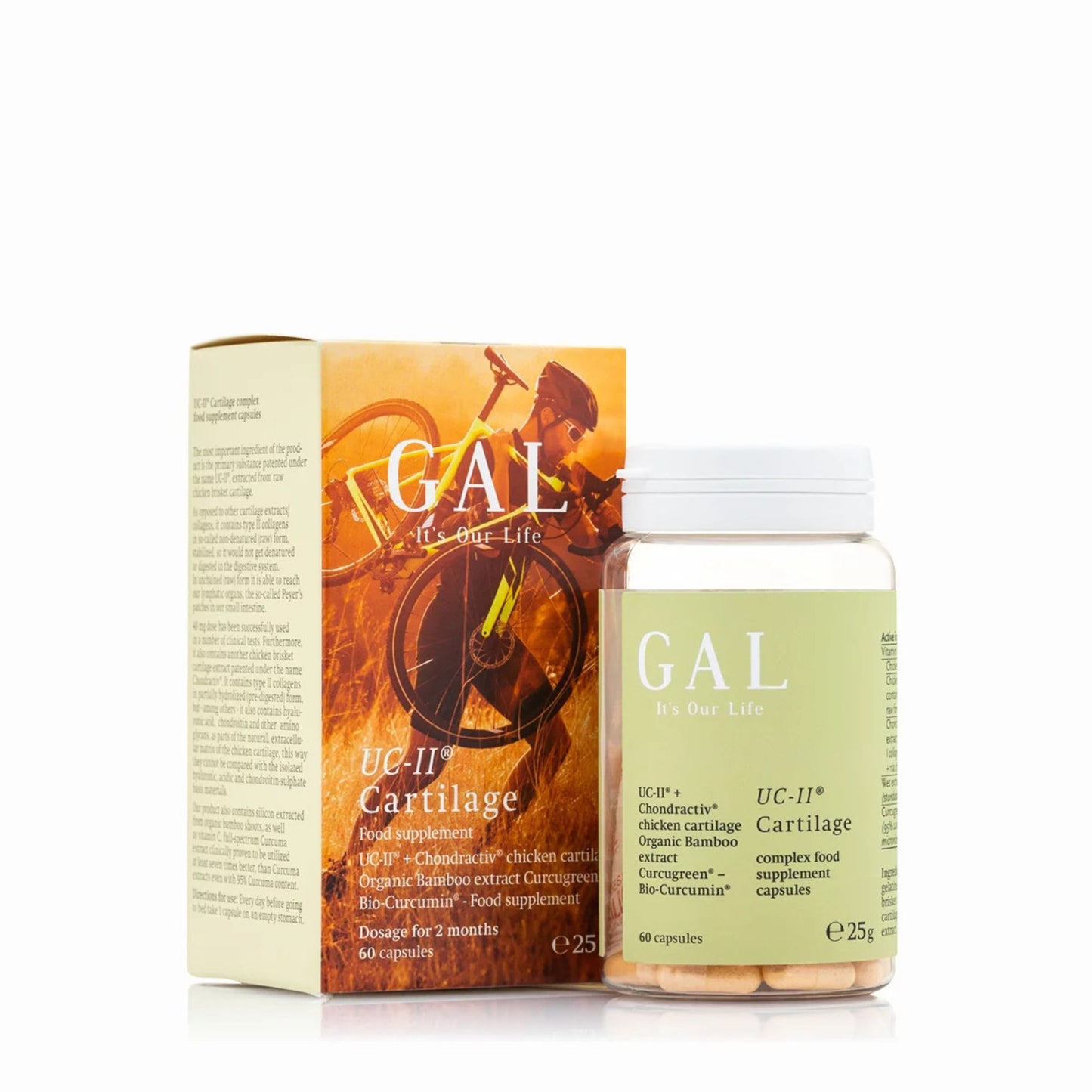 GAL UC-II® Cartilage Joint Complex – Advanced Joint & Cartilage Support (60 Capsules)