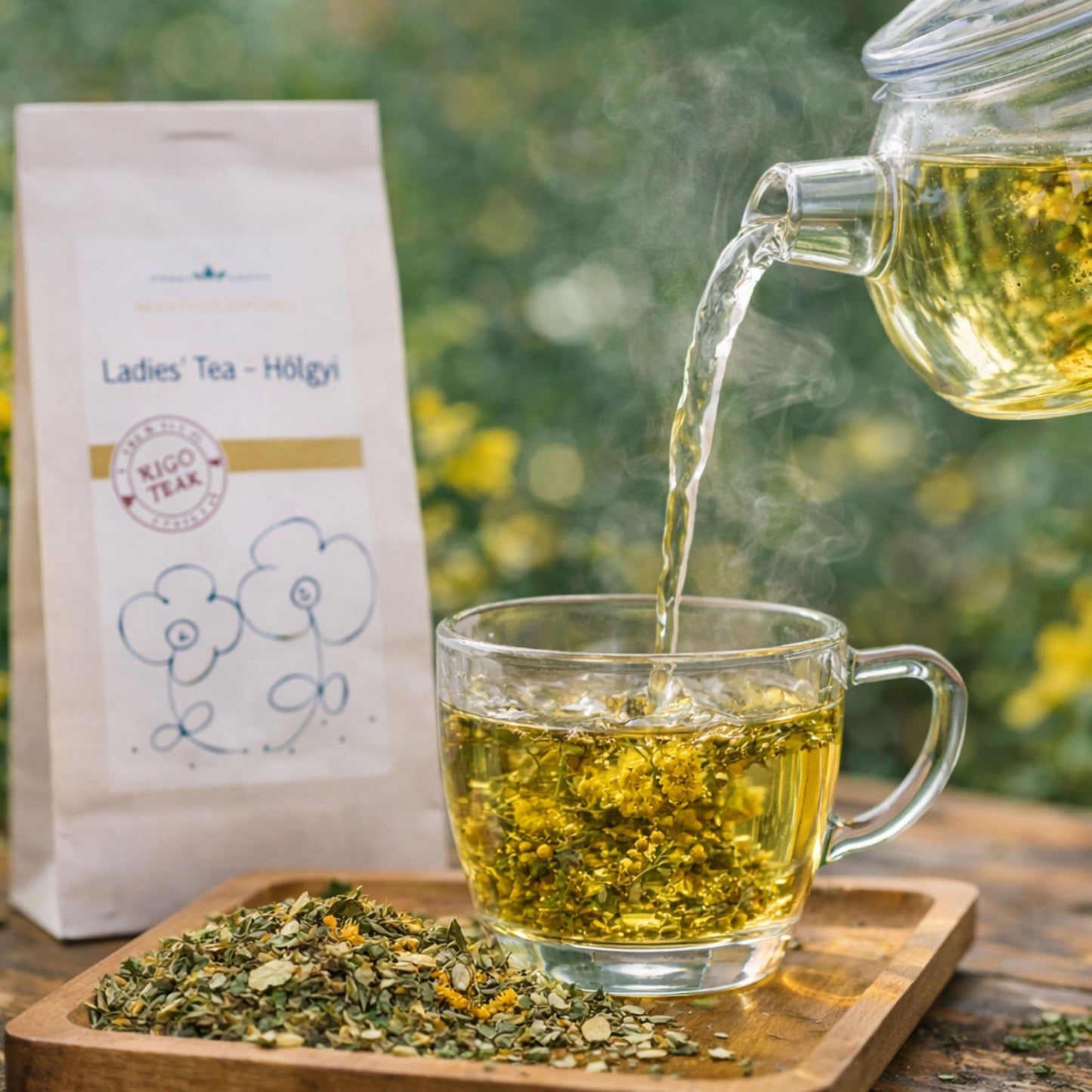 Rigo Teák Ladies’ Tea – Hölgyi | Goldenrod Herbal Tea | Loose Leaf 60 g